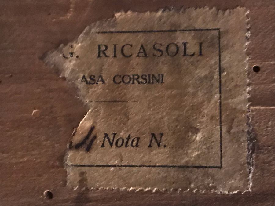 Large Original Antique Religious Oil Painting Of Jesus Blessing Children In Antique Wooden Painting From Rome Italy Measures 76W X 50H Frame Measures 90W X 64H - Has Reserve Price [Photo 33]