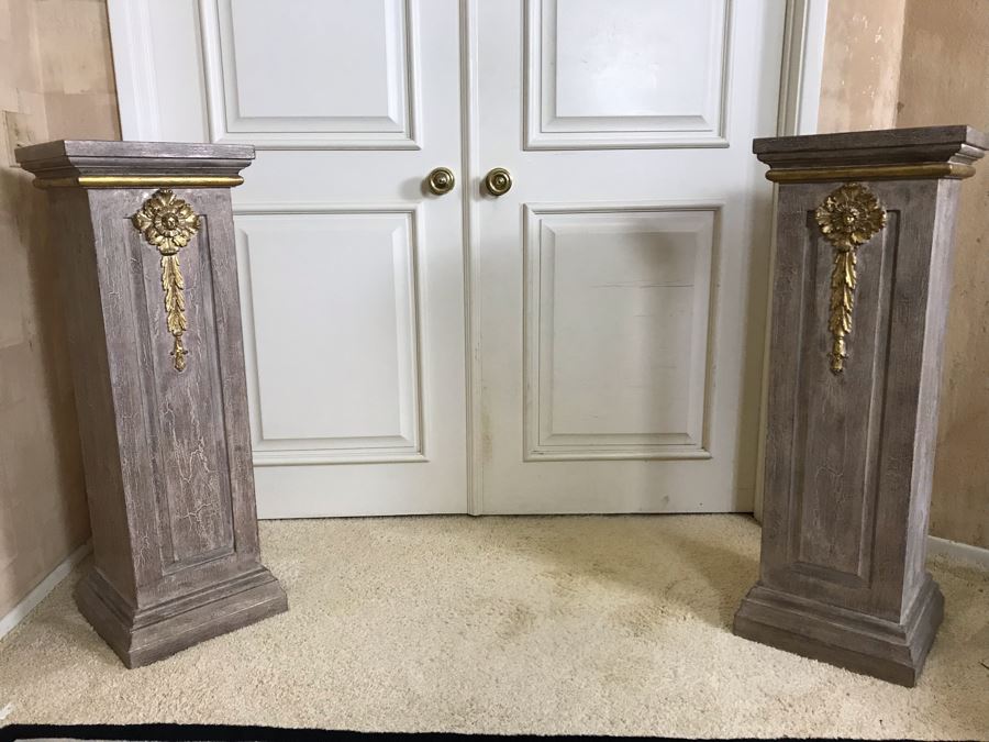 Pair Of Custom Pedestals Columns 13W X 38H [Photo 2]