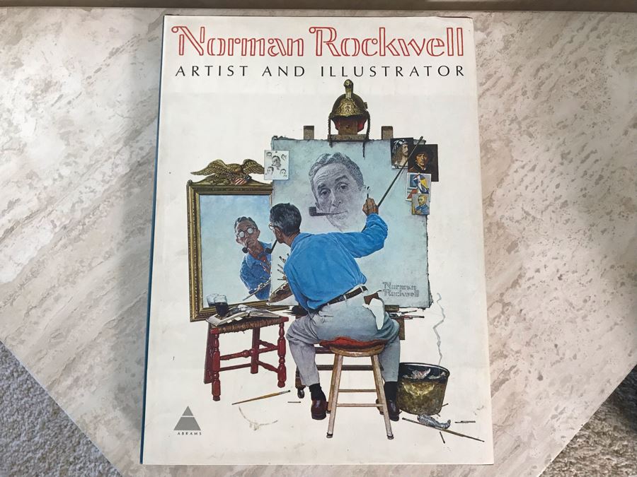 Large Format Book Vintage 1970 Norman Rockwell Artist And Illustrator By Thomas S. Buechner Harry N. Abrams 13 X 17 [Photo 1]