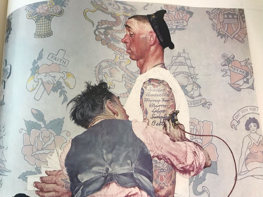 Large Format Book Vintage 1970 Norman Rockwell Artist And Illustrator By Thomas S. Buechner Harry N. Abrams 13 X 17 [Photo 15]
