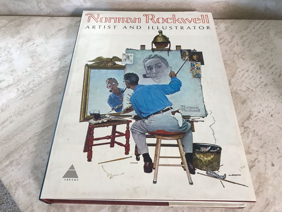 Large Format Book Vintage 1970 Norman Rockwell Artist And Illustrator By Thomas S. Buechner Harry N. Abrams 13 X 17 [Photo 3]