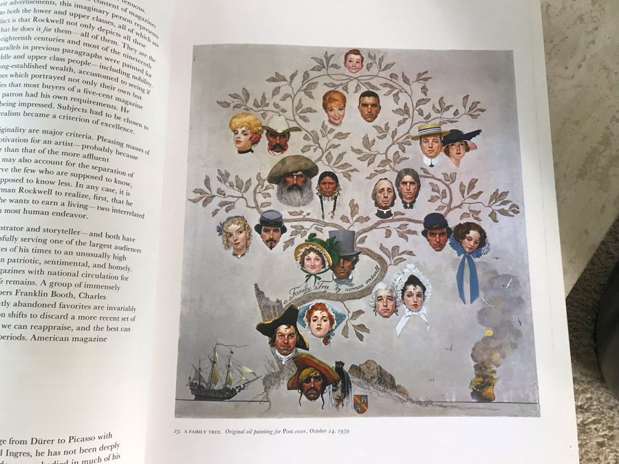 Large Format Book Vintage 1970 Norman Rockwell Artist And Illustrator By Thomas S. Buechner Harry N. Abrams 13 X 17 [Photo 13]