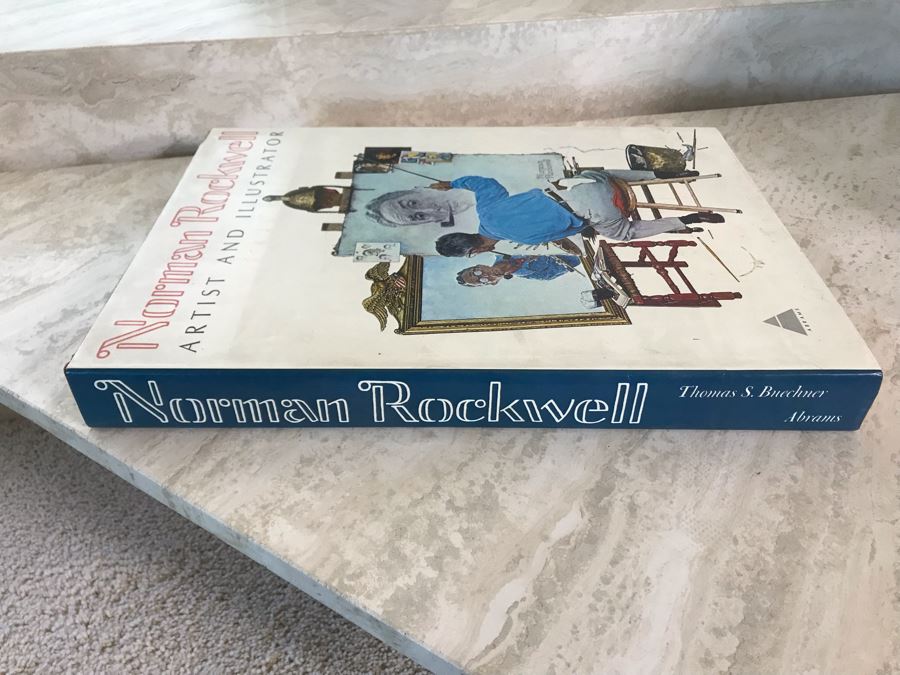 Large Format Book Vintage 1970 Norman Rockwell Artist And Illustrator By Thomas S. Buechner Harry N. Abrams 13 X 17 [Photo 4]