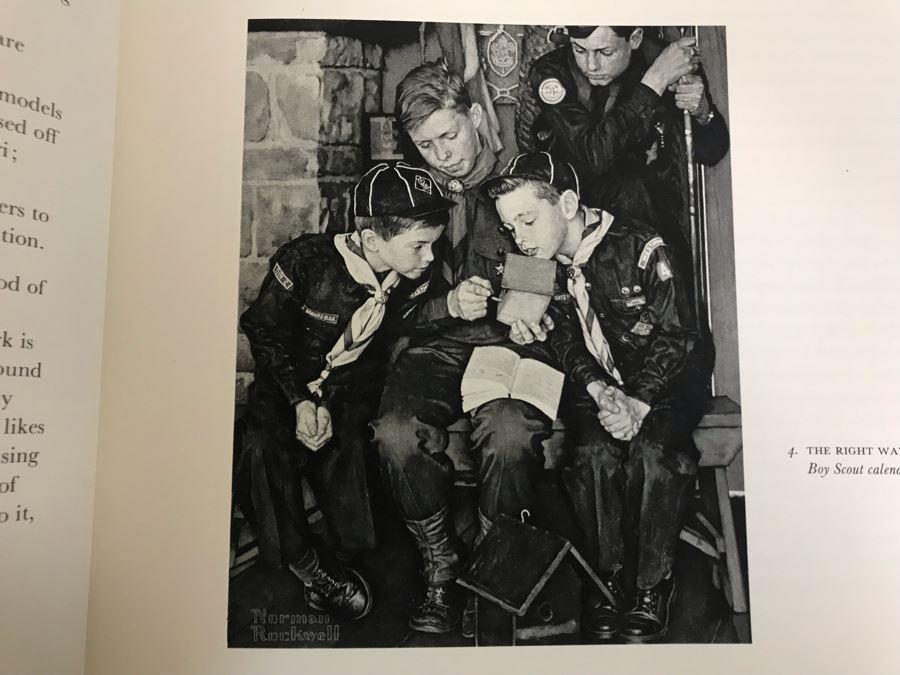Large Format Book Vintage 1970 Norman Rockwell Artist And Illustrator By Thomas S. Buechner Harry N. Abrams 13 X 17 [Photo 12]