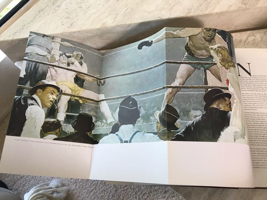 Large Format Book Vintage 1970 Norman Rockwell Artist And Illustrator By Thomas S. Buechner Harry N. Abrams 13 X 17 [Photo 9]