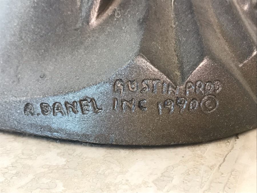 Vintage 1990 Austin Productions Alexsander Danel Sculpture Les Trois Elegante 27H [Photo 10]