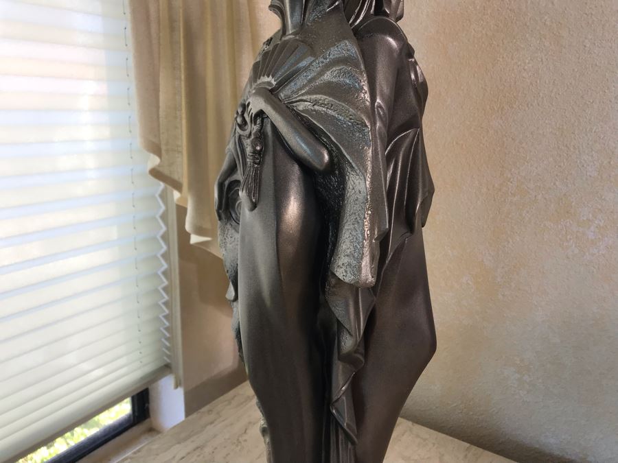 Vintage 1990 Austin Productions Alexsander Danel Sculpture Les Trois Elegante 27H [Photo 5]