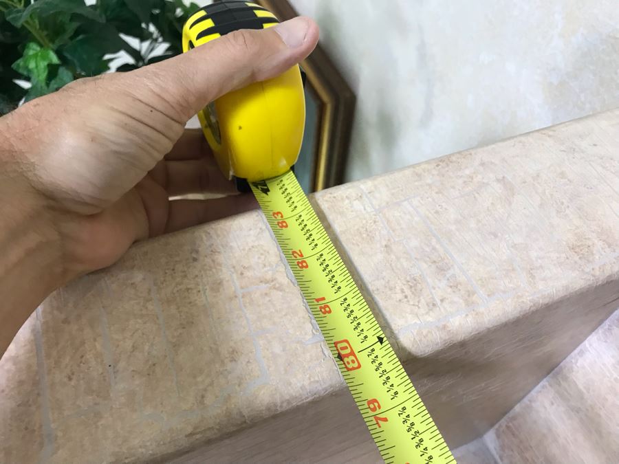 Large Custom 4-Piece Entertainment Center Cabinet With Built-In Speakers (Stereo Equipment On Lower Right Shelves Included With Cabinet) 118W X 33D X 84H [Photo 15]