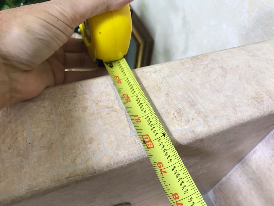 Large Custom 4-Piece Entertainment Center Cabinet With Built-In Speakers (Stereo Equipment On Lower Right Shelves Included With Cabinet) 118W X 33D X 84H [Photo 14]