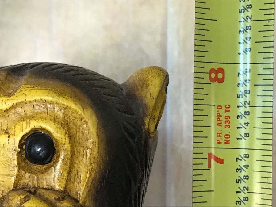 Handcrafted Carved Wooden Figures See/Hear/Speak No Evil Monkeys Three Wise Monkeys From Kingdom Of Thailand 8H [Photo 10]