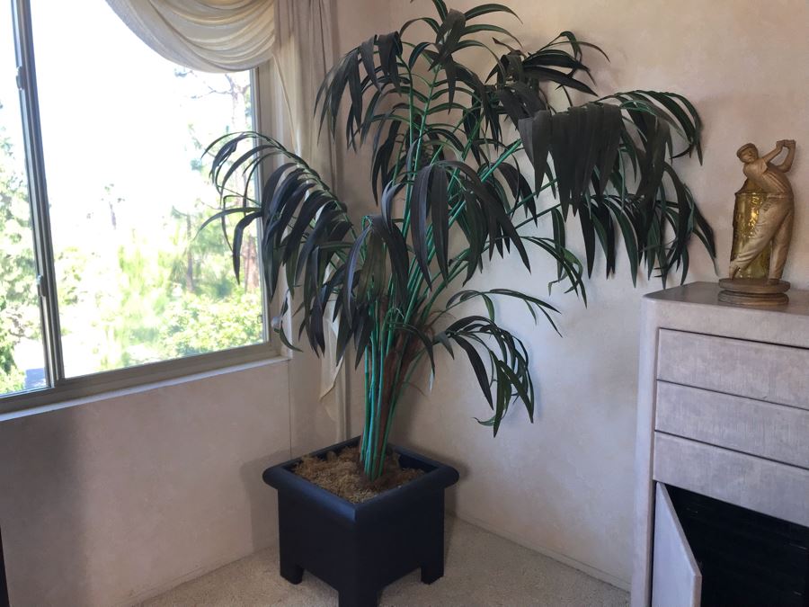 Artificial Indoor Palm Tree Plant 21W X 75H [Photo 2]
