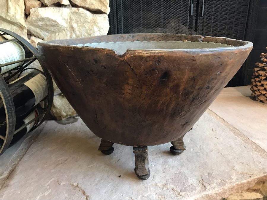 Z Gallerie Bowl With Stand 17W X 12H [Photo 2]