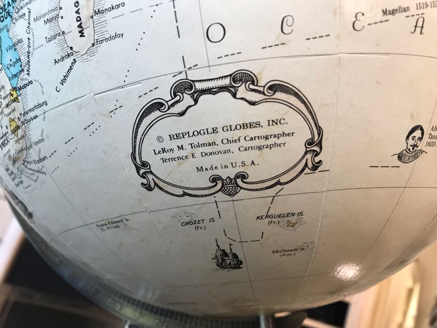 Vintage Replogle Globes 12' World Globe [Photo 4]