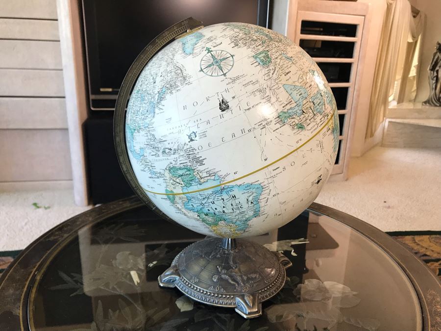 Vintage Replogle Globes 12' World Globe [Photo 1]