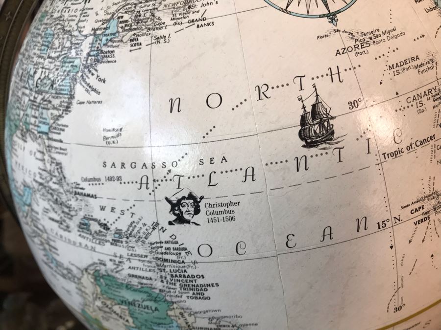 Vintage Replogle Globes 12' World Globe [Photo 3]