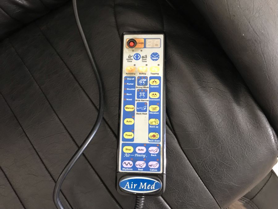 Air Med Micro-Computer Full-Function Massage Chair (May Need Servicing - Tested Back Massage) [Photo 4]