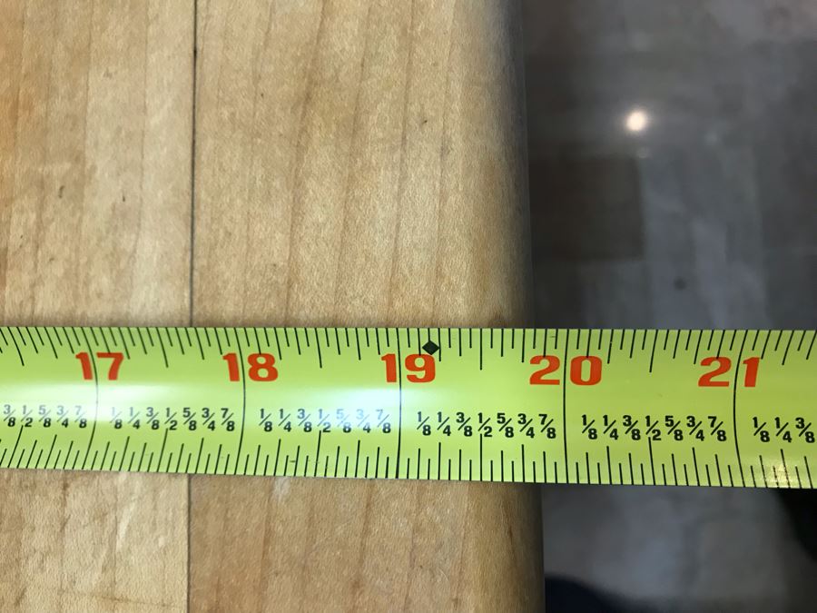 Butcher Block Top Kitchen Island On Casters 36W X 20D X 35H [Photo 8]