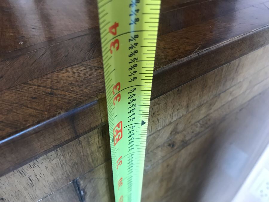 Antique 2-Drawer Dresser Chest Of Drawers With Removable Mirror 36W X 18D X 33H [Photo 16]