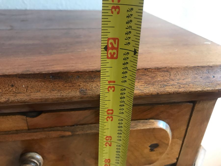 Antique Walnut Cabinet 17W X 13D X 31.5H [Photo 10]