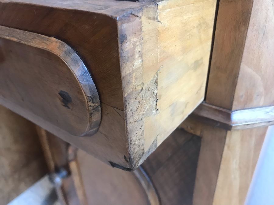 Antique Walnut Cabinet 17W X 13D X 31.5H [Photo 5]