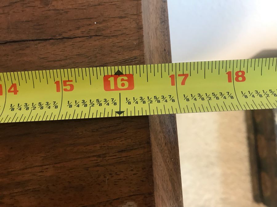 Antique Walnut Cabinet 17W X 13D X 31.5H [Photo 8]