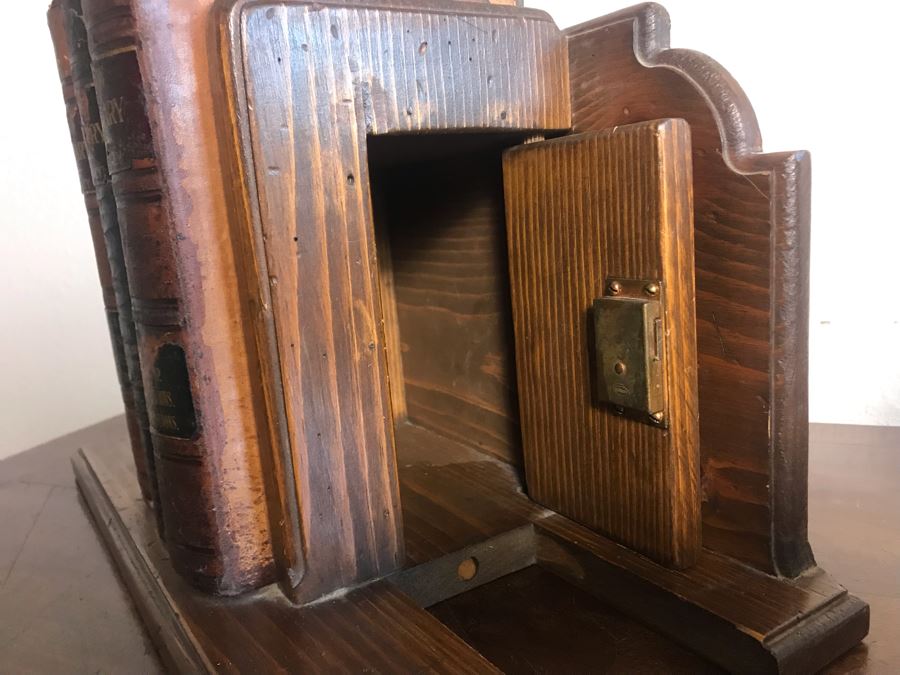 Faux Law Library Books Bookends Hidden Safe (No Key) - See Photos 16W X 8D X 10H [Photo 8]