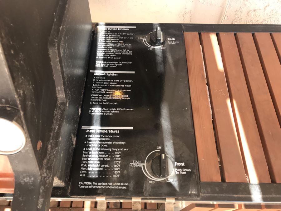 Weber Gas Grill [Photo 3]