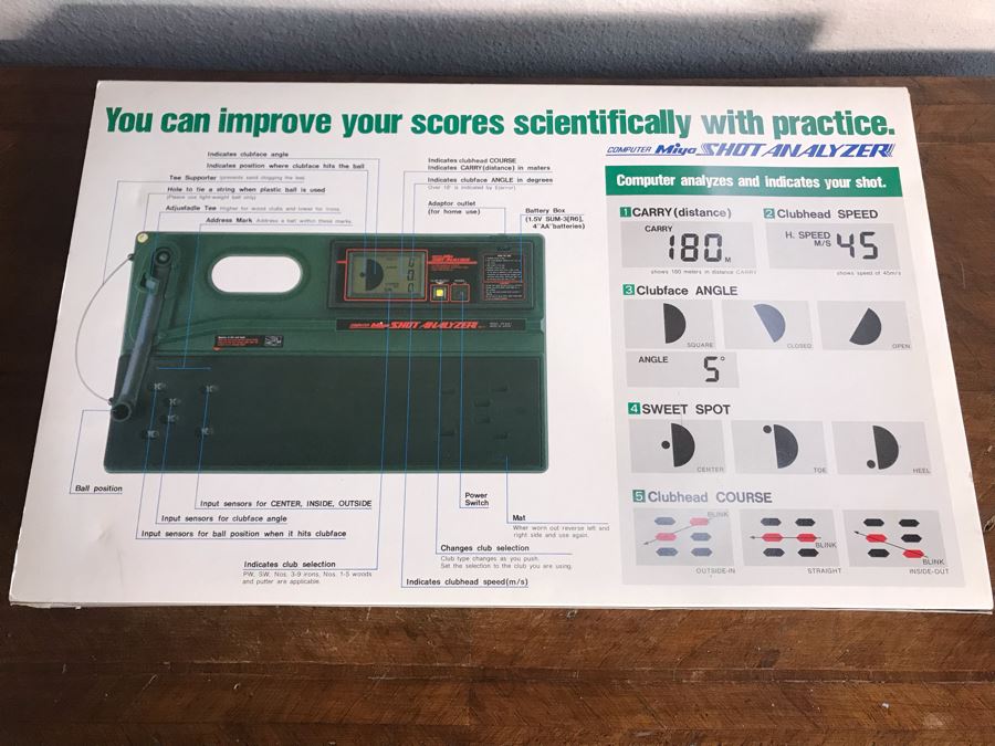 New Golf Shot Analyzer By Miya [Photo 5]