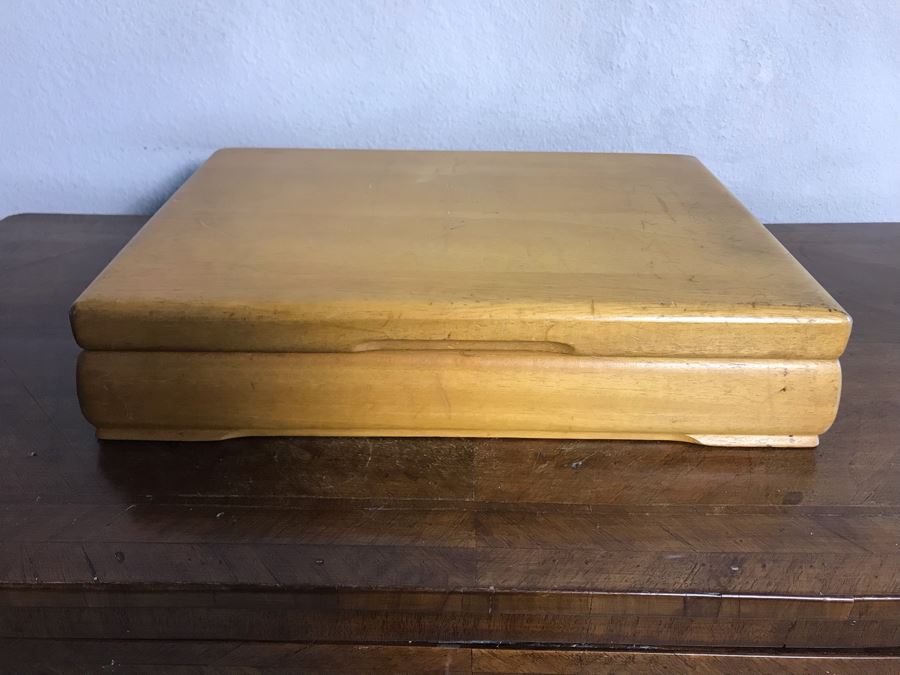 Mid-Century Silverware Chest Box [Photo 2]