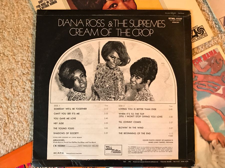 Vinyl Record Collection Including James Brown, Aretha Franklin, Bob Dylan, Mama Cass - (12) Records [Photo 17]
