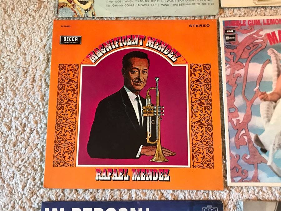 Vinyl Record Collection Including James Brown, Aretha Franklin, Bob Dylan, Mama Cass - (12) Records [Photo 12]