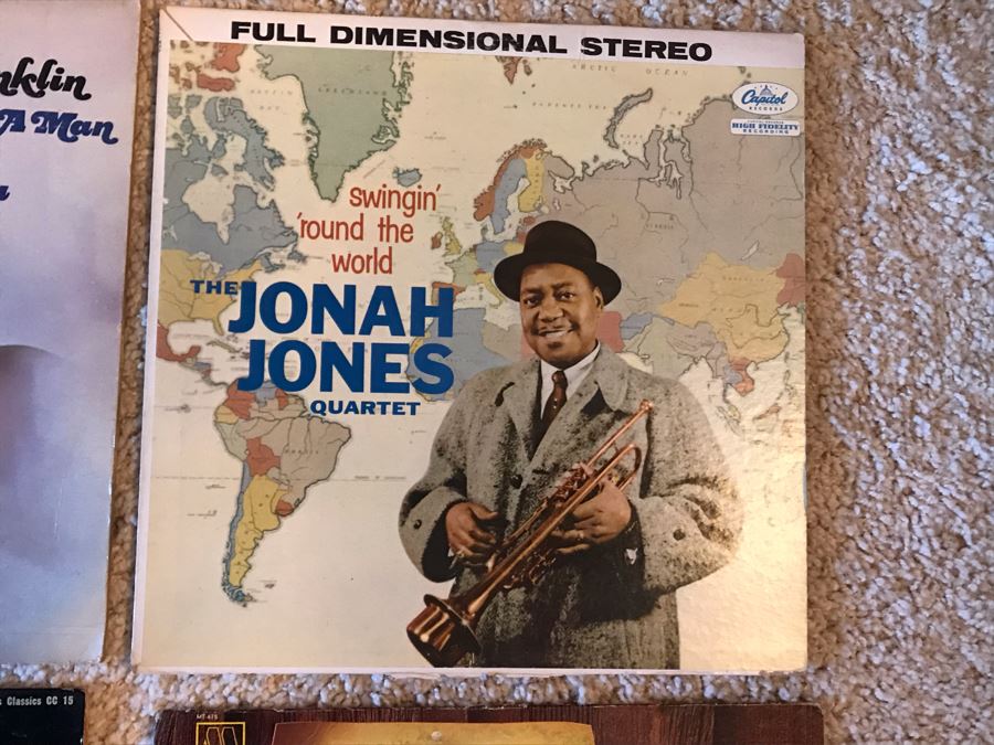 Vinyl Record Collection Including James Brown, Aretha Franklin, Bob Dylan, Mama Cass - (12) Records [Photo 16]