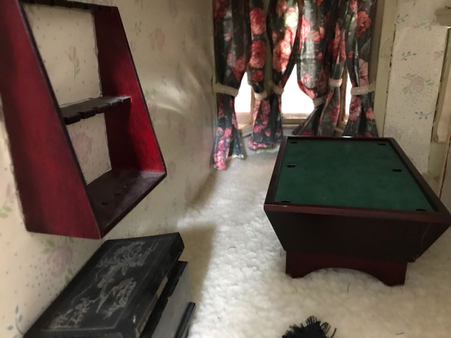 Large Victorian Doll House Furnished 23W X 18D X 36H - See Photos [Photo 13]