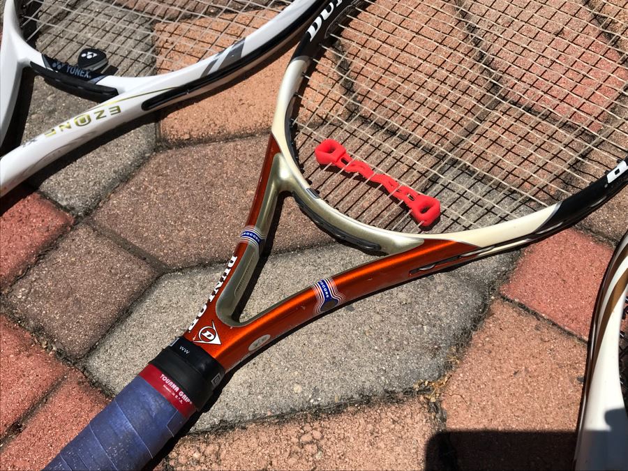 Collection Of (5) Well Used Women's Tennis Rackets [Photo 4]