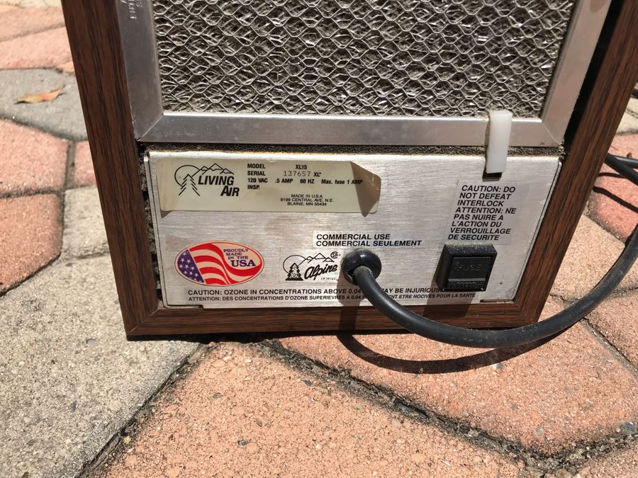 Living Air Model XL15 HEPA Purifier Retail New $699 [Photo 4]