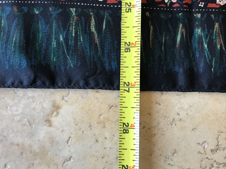 Liberty Of London Silk Scarf Made In England 27 X 27 [Photo 5]