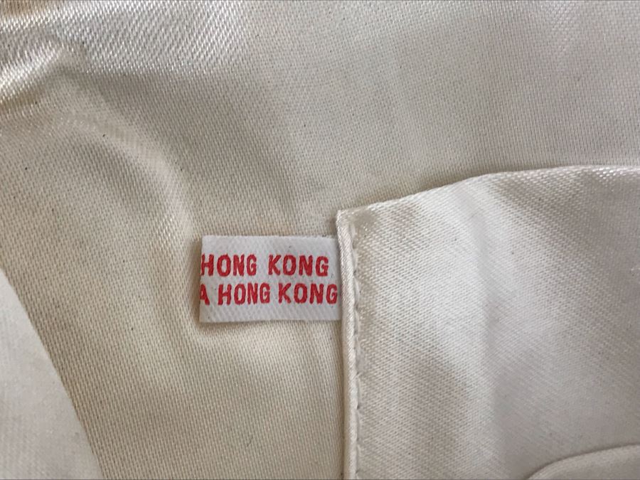 Vintage Hong Kong Beaded Purse 7 X 9 [Photo 6]