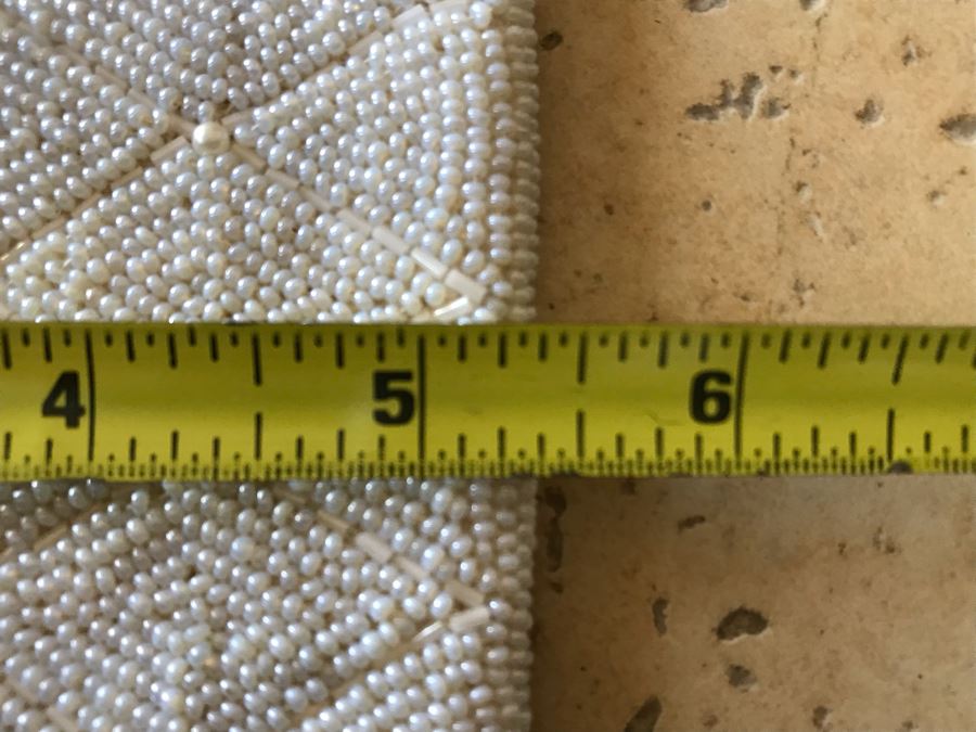 Vintage Beaded Purse 9 X 5.5 [Photo 8]