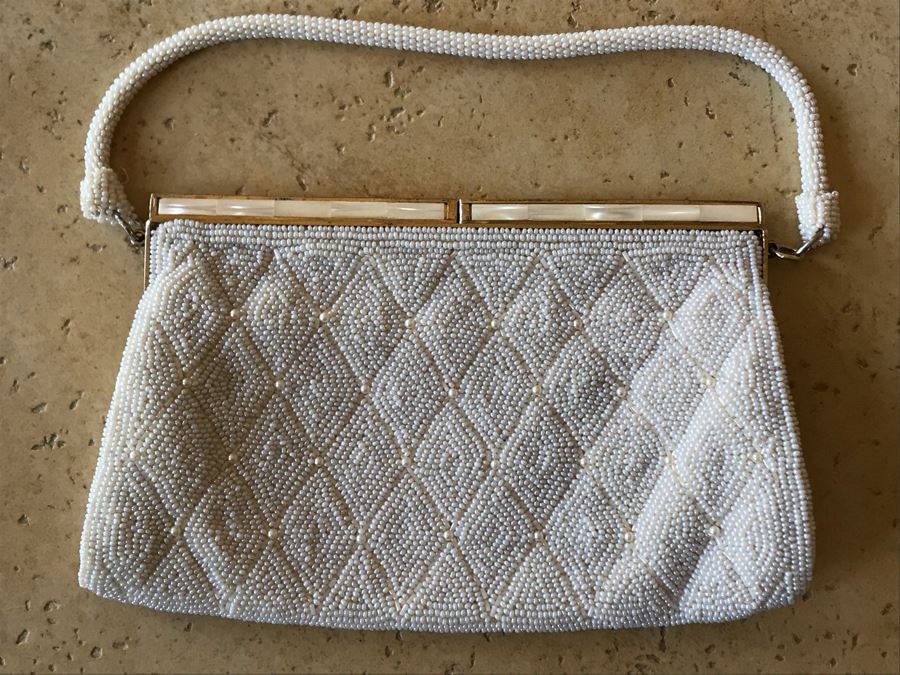Vintage Beaded Purse 9 X 5.5 [Photo 2]