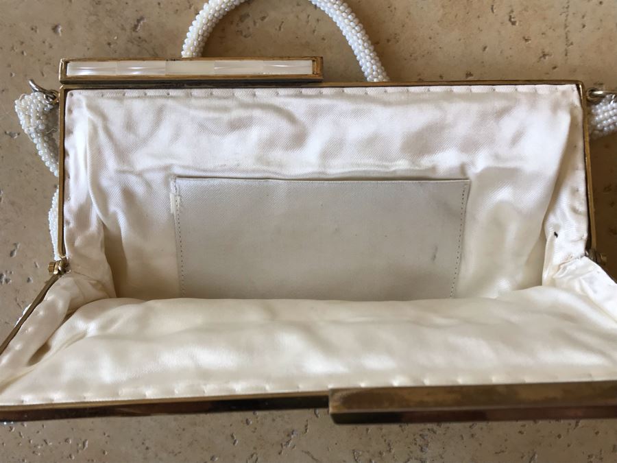 Vintage Beaded Purse 9 X 5.5 [Photo 6]