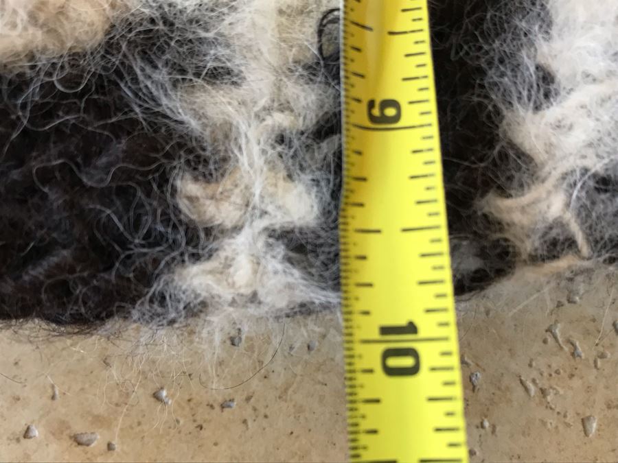 Hand Knotted Wool And Fur Hat 10 X 10 [Photo 9]