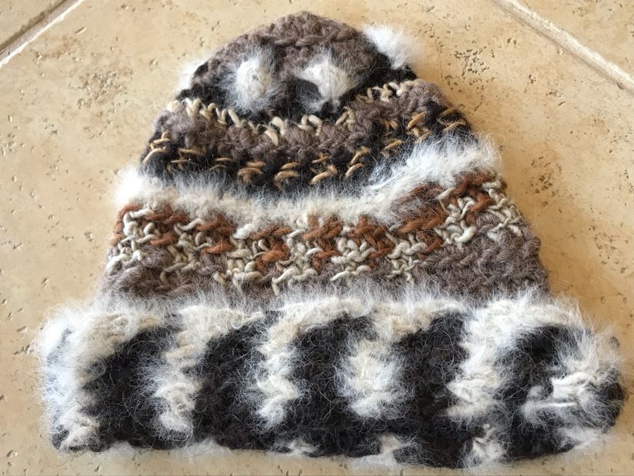 Hand Knotted Wool And Fur Hat 10 X 10 [Photo 2]
