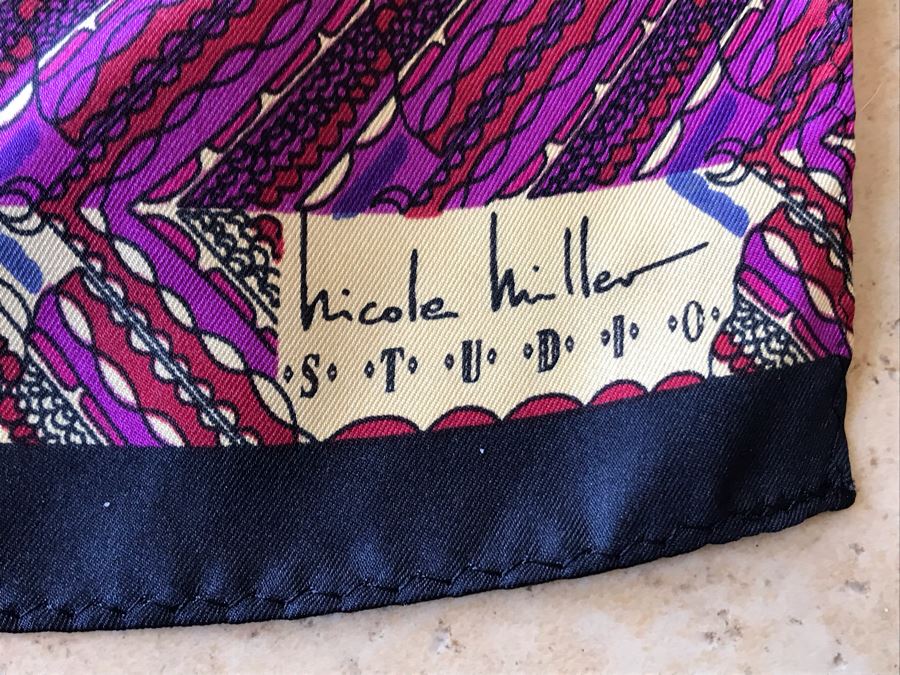 Nicole Miller Studio Scarf 54L X 11.5W [Photo 3]