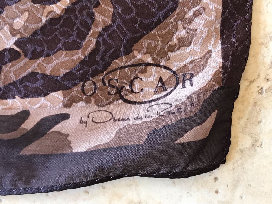 Oscar De La Renta Scarf 34 X 34 [Photo 4]