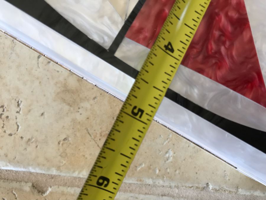 Jessica McClintock Inlaid Sailboat Handbag 7W X 2D X 5H [Photo 8]