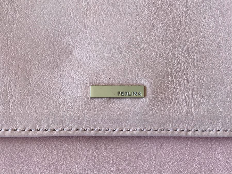 Perlina Pink Leather Handbag Wallet [Photo 3]