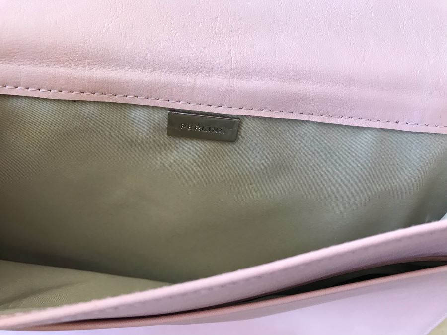 Perlina Pink Leather Handbag Wallet [Photo 5]
