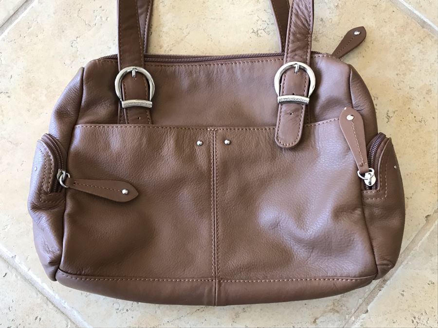 Stone Mountain Leather Handbag 14 X 9 [Photo 3]