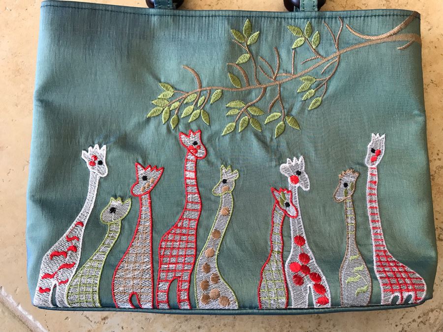Giraffe Handbag 12 X 8.5 [Photo 2]