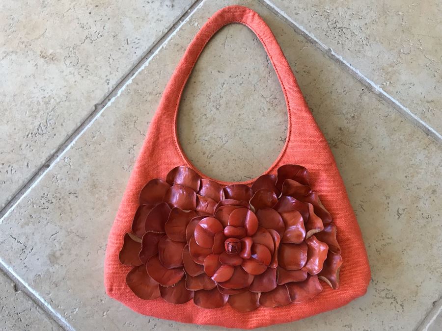 Paolo Masi Leather Handbag Made In Italy 12W X 15H [Photo 2]